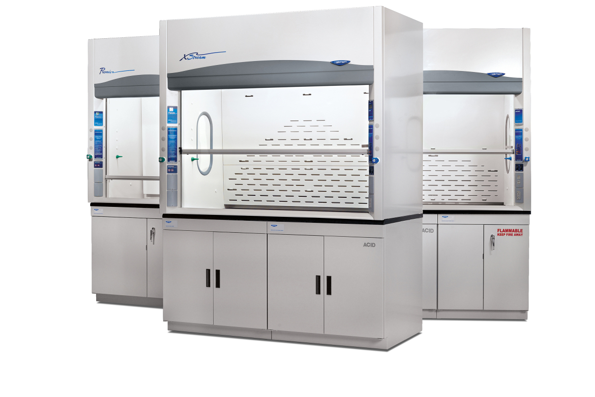 The complete line of general chemistry fume hoods