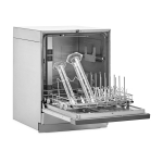 FlaskScrubber Glassware Washer, Open with Graduated Cylinders