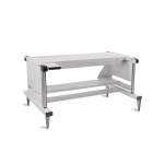 4' Universal Hydraulic Base Stand, Optic White 230V IN