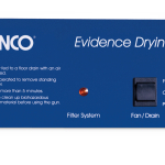 Control Panel of Protector Evidence Drying Cabinet with Washdown