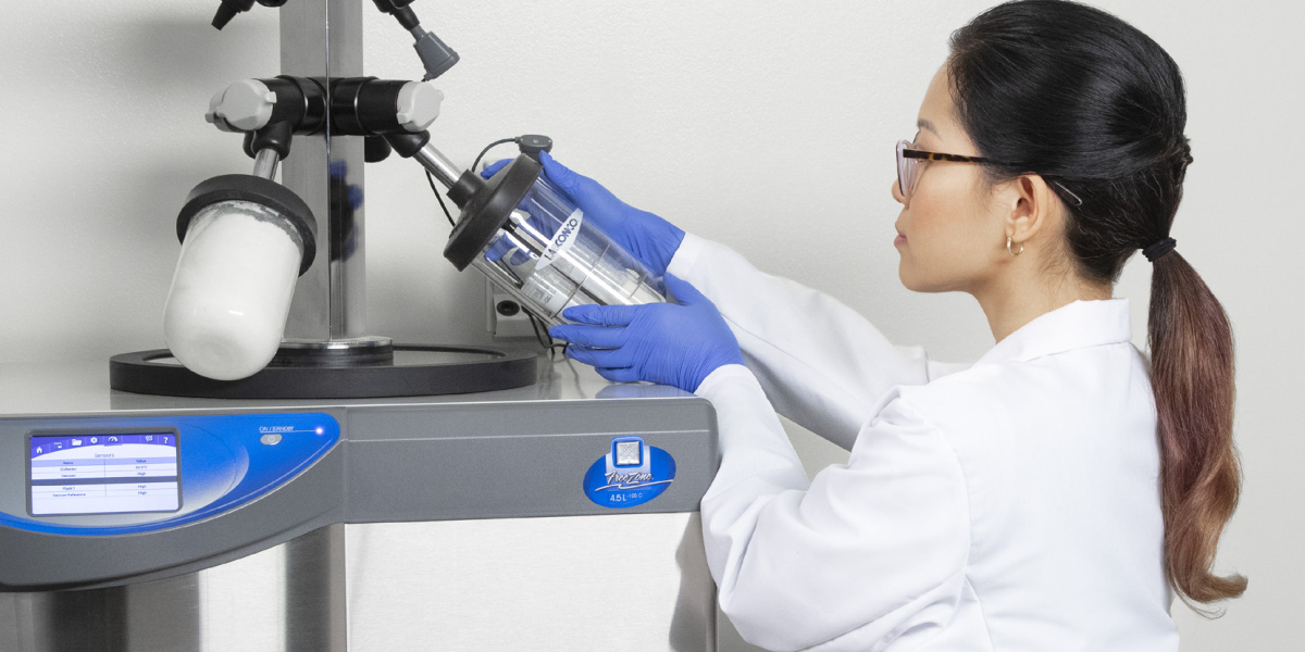 Determining End Point During Laboratory Freeze Drying